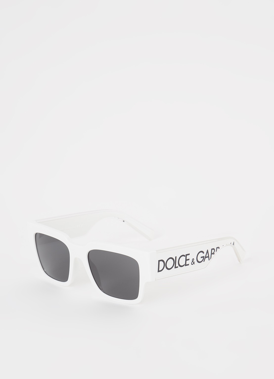 Dolce & Gabbana Retro zonnebril DG6184 - voorkant 4 wit