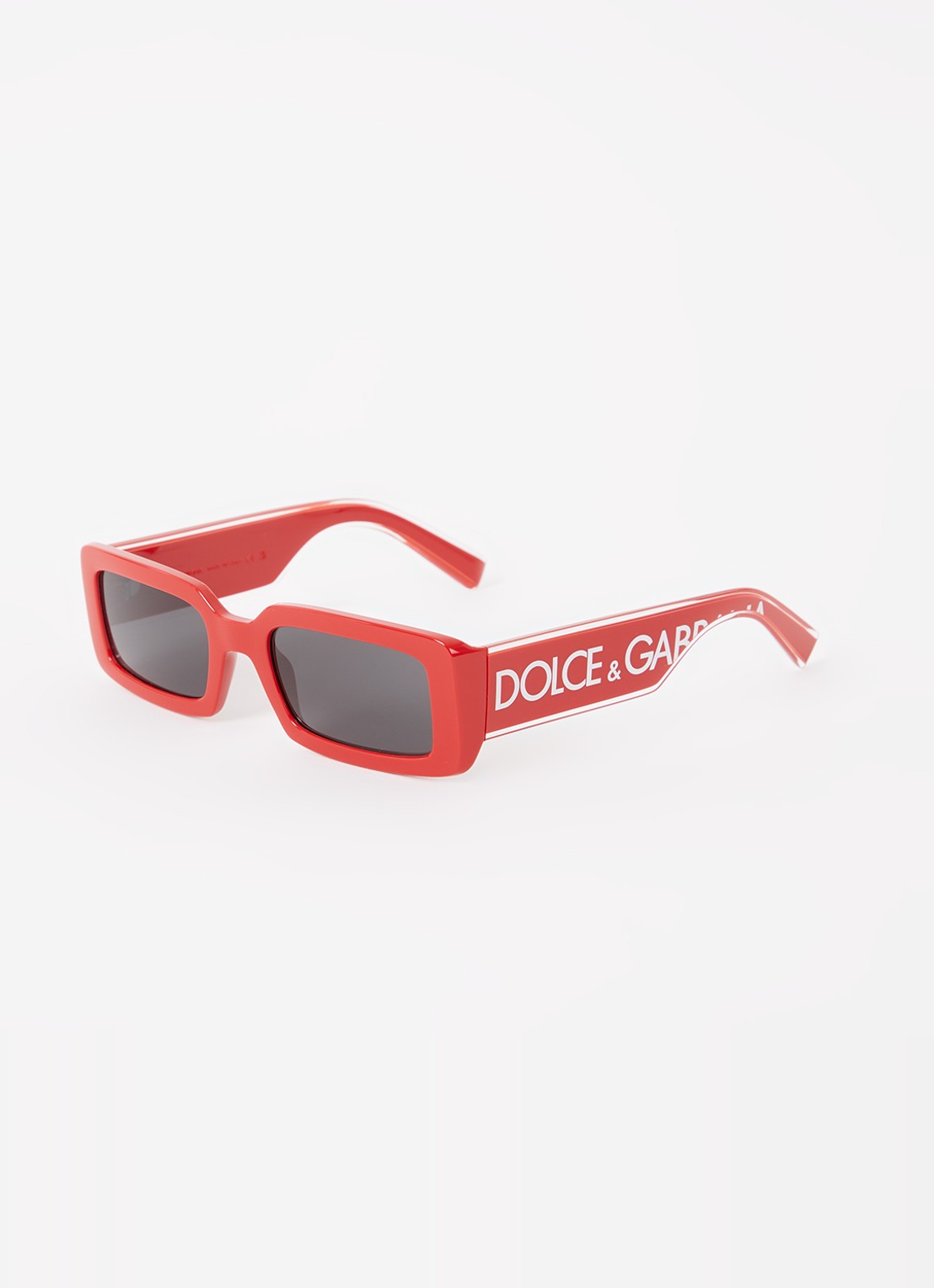 Dolce & Gabbana Retro zonnebril DG6187  - voorkant rood