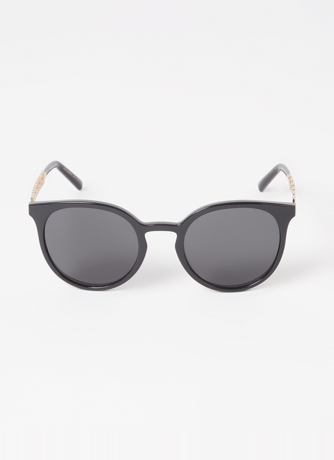 Dolce & Gabbana Retro zonnebril DG6189U  - detail zwart