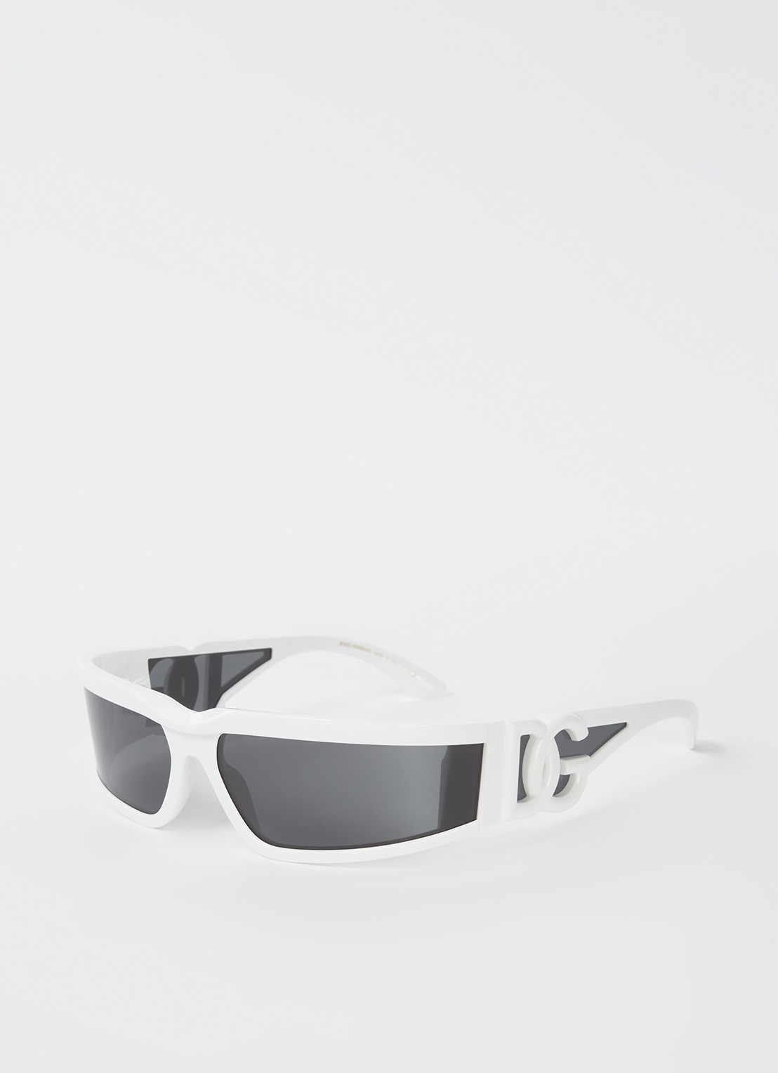 Dolce & Gabbana Retro zonnebril DG6198  - voorkant wit