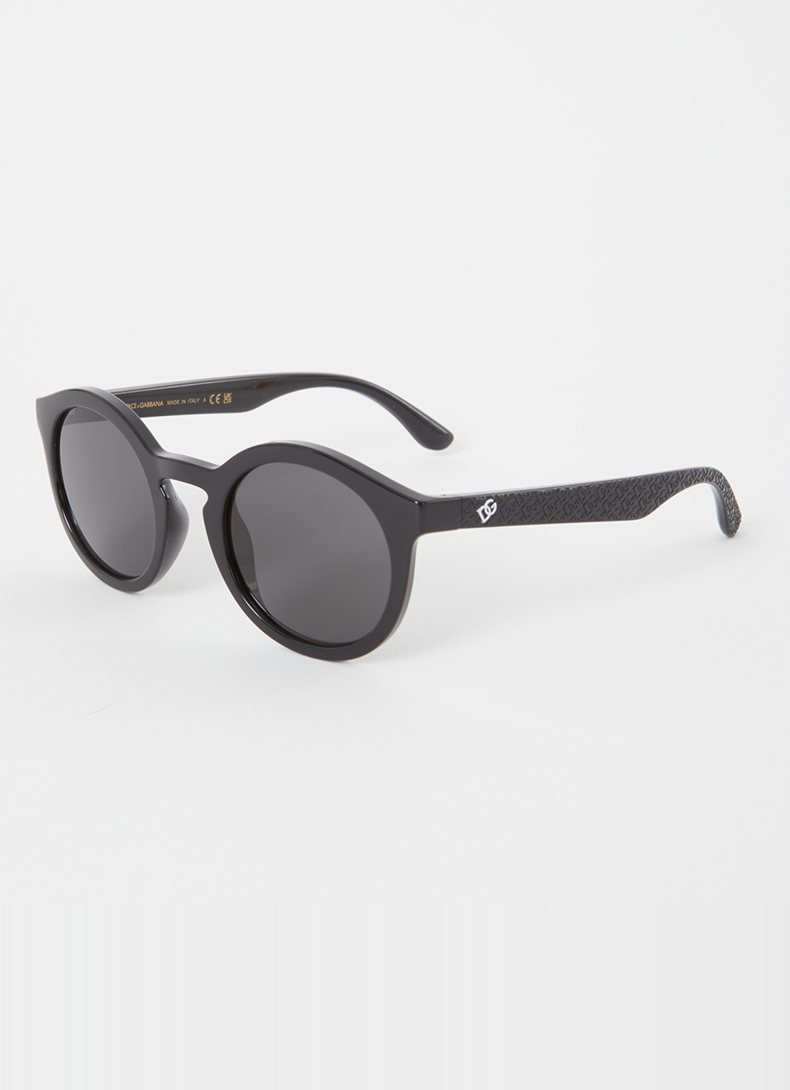 Dolce & Gabbana Retro zonnebril DX6002 - voorkant zwart