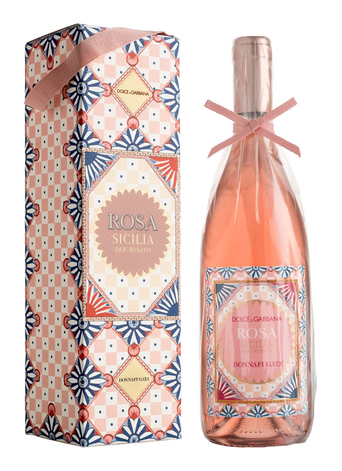 Dolce & Gabbana Rosa Dolce rosé wijn 750 ml in geschenkverpakking - voorkant undefined
