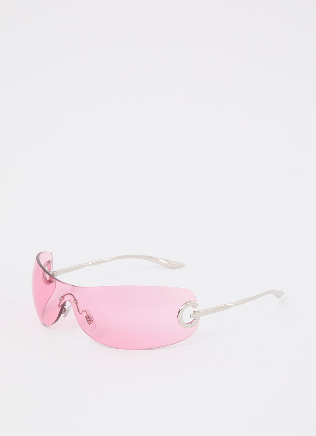 Dolce & Gabbana Shield zonnebril DG2308 - voorkant roze