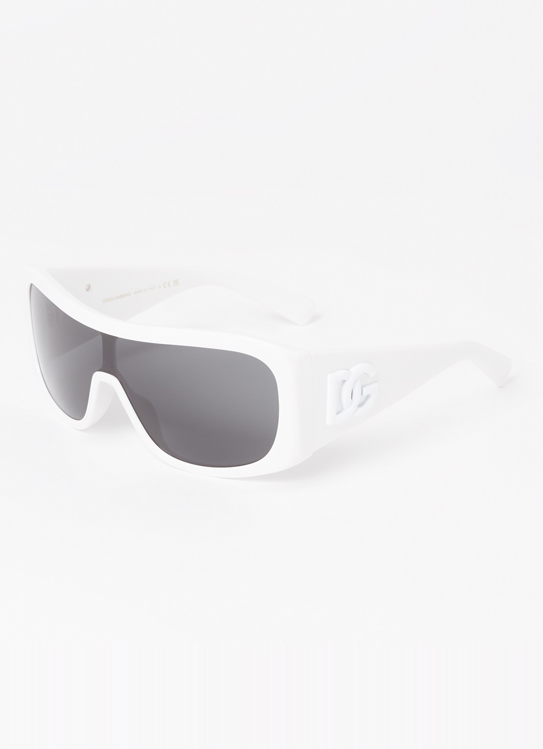 Dolce & Gabbana Shield zonnebril DG4454 - voorkant 4 wit