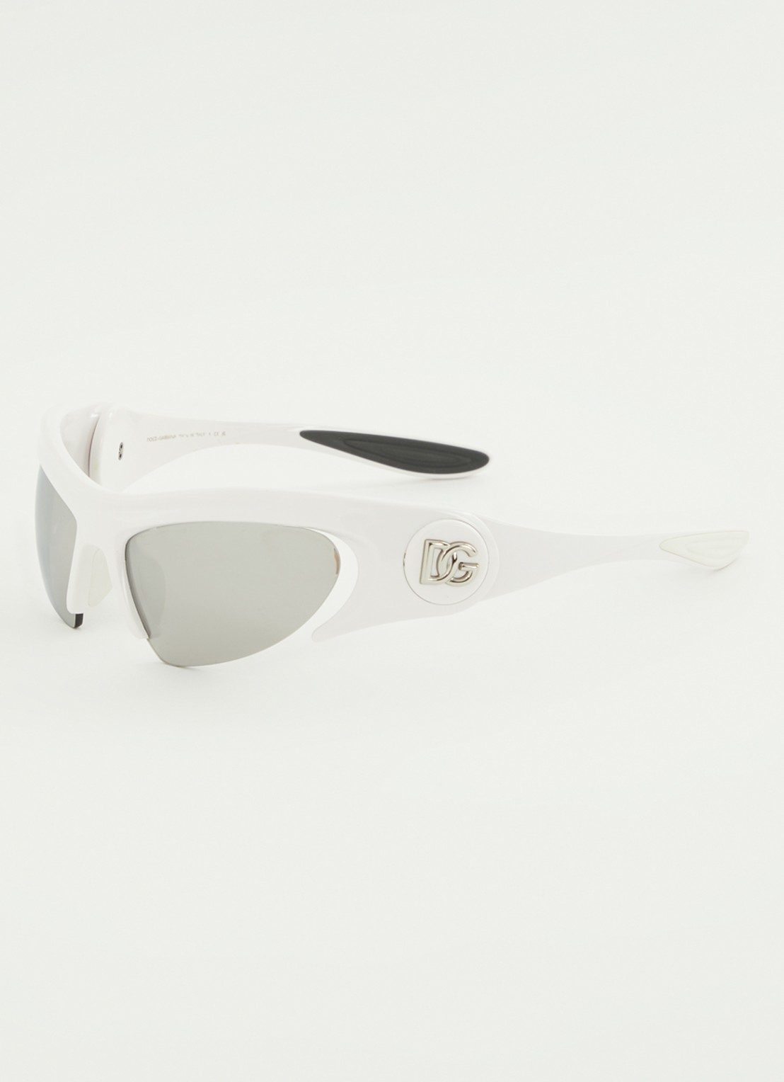 Dolce & Gabbana Shield zonnebril DG6192 - voorkant 4 wit