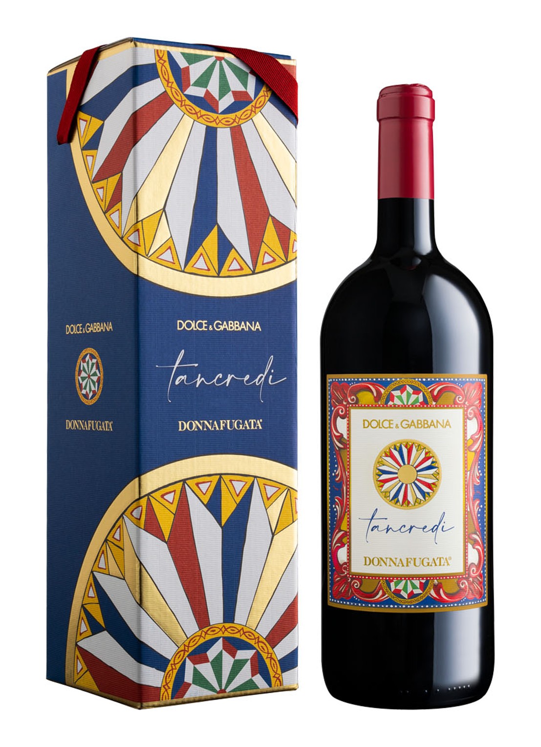 Dolce & Gabbana Tancredi rode wijn 1,5 liter in geschenkverpakking - voorkant undefined