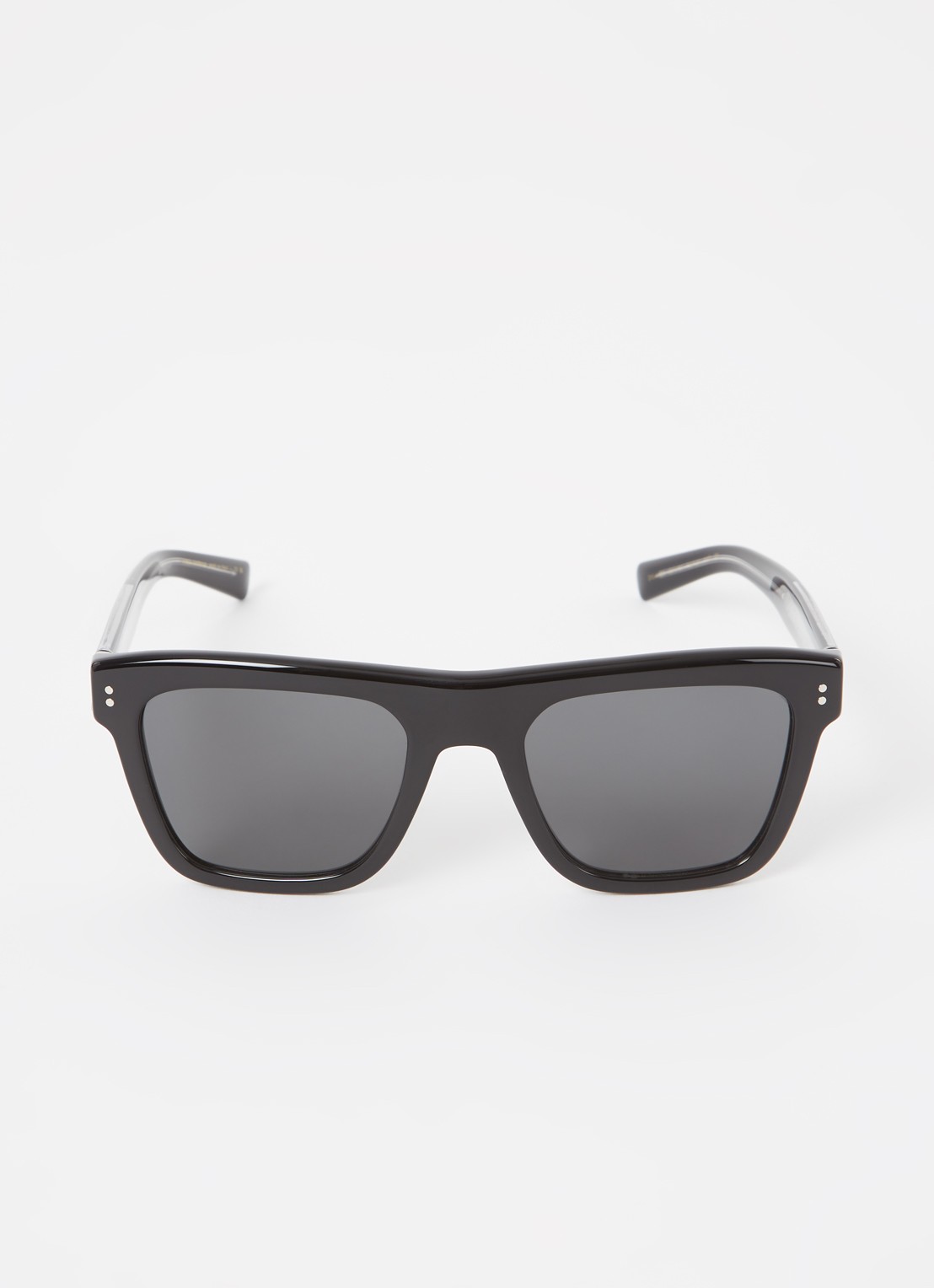 Dolce & Gabbana Wayfarer zonnebril DG4420  - voorkant 2 zwart