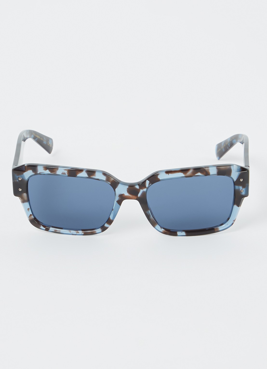 Dolce & Gabbana Wayfarer zonnebril DG4460 - detail blauw