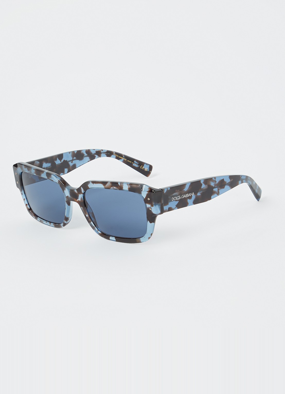 Dolce & Gabbana Wayfarer zonnebril DG4460 - voorkant 4 blauw