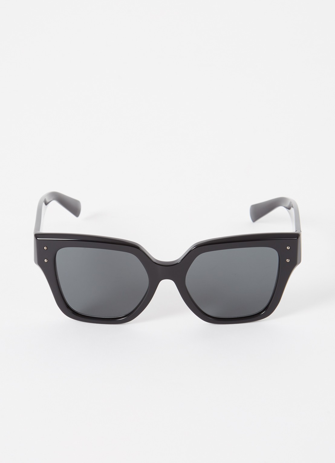 Dolce & Gabbana Wayfarer zonnebril DG4471 - detail 3 zwart