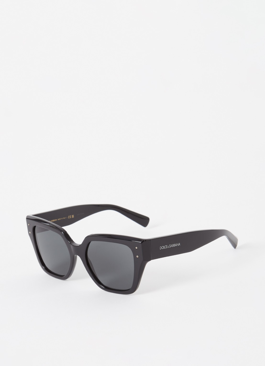 Dolce & Gabbana Wayfarer zonnebril DG4471 - voorkant zwart