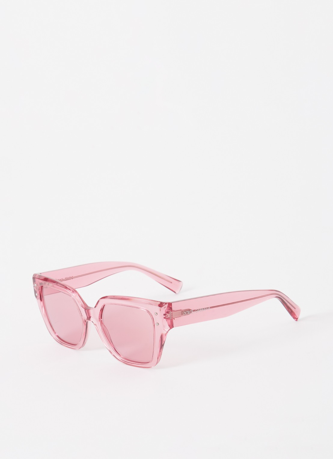 Dolce & Gabbana Wayfarer zonnebril DG4471 - voorkant roze
