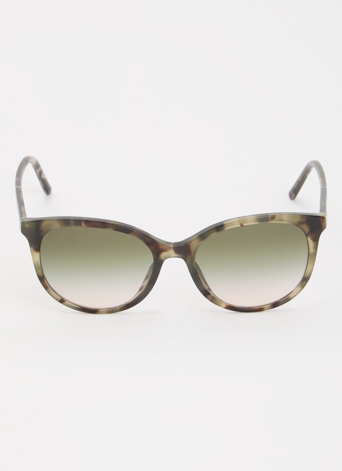 Dolce & Gabbana Wayfarer zonnebril DG4540 - detail lichtbruin