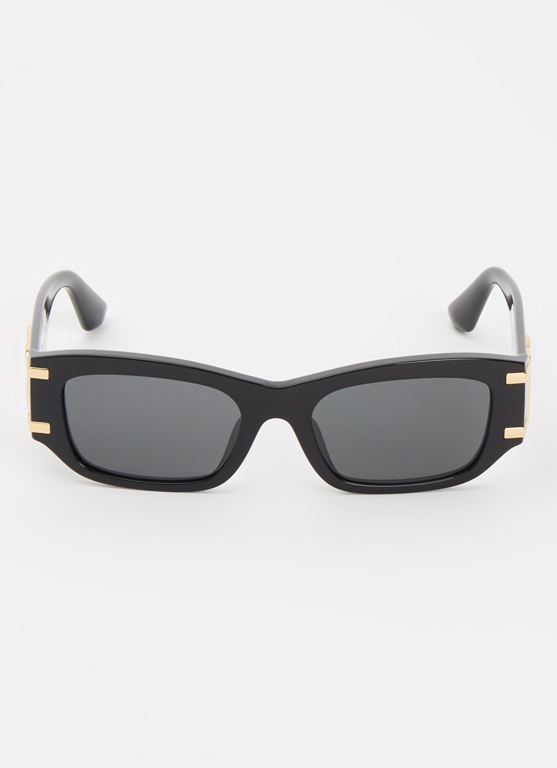Dolce & Gabbana Wayfarer zonnebril DG4564 - detail zwart