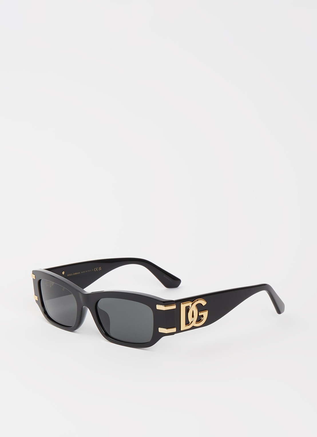 Dolce & Gabbana Wayfarer zonnebril DG4564 - voorkant 4 zwart
