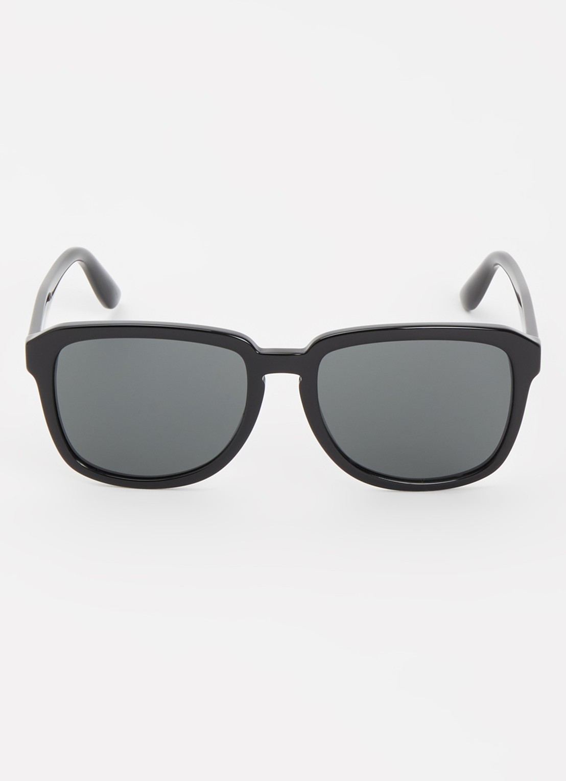 Dolce & Gabbana Wayfarer zonnebril DG4566 - detail zwart