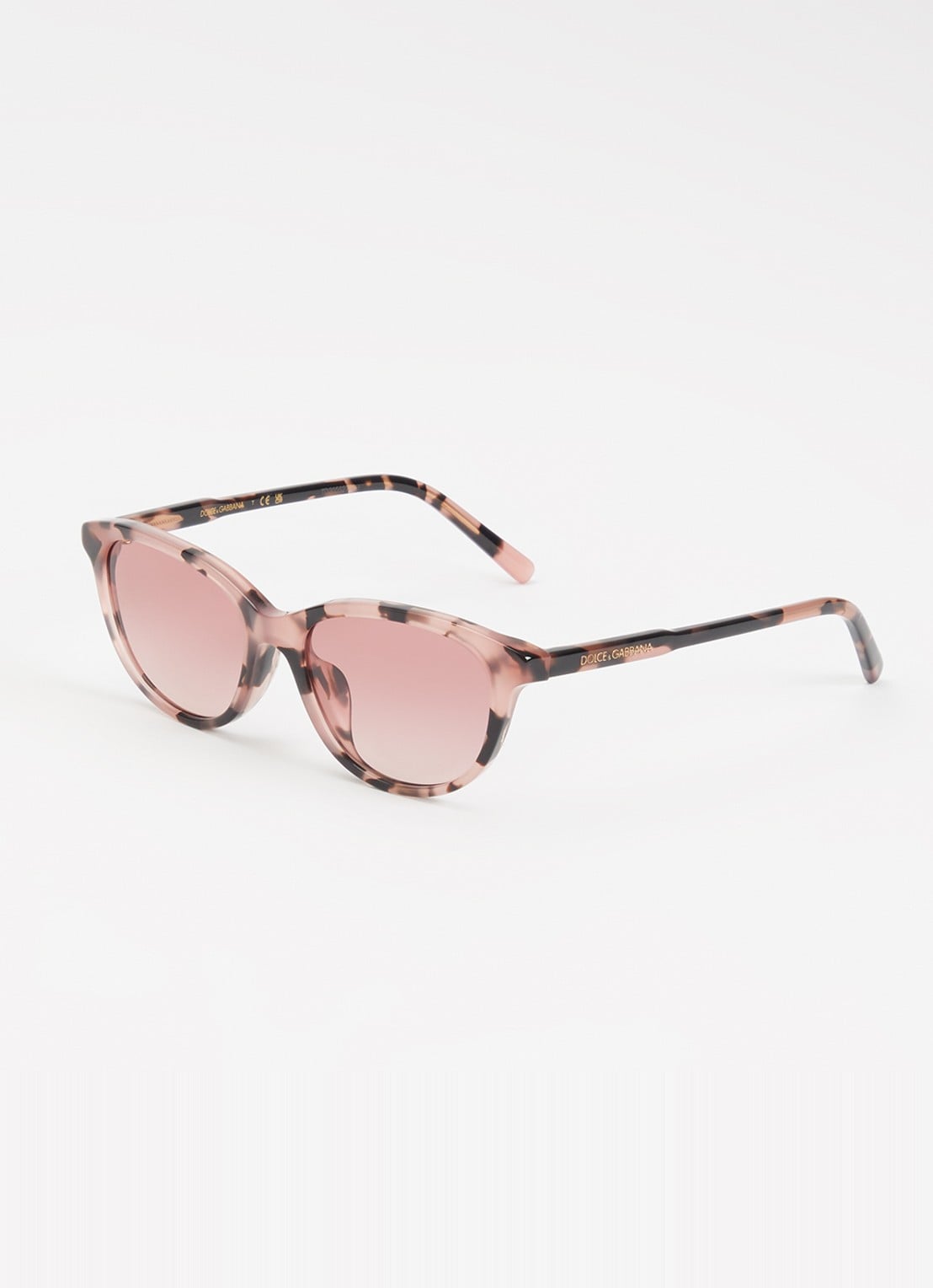 Dolce & Gabbana Wayfarer zonnebril DX4010 - voorkant roze