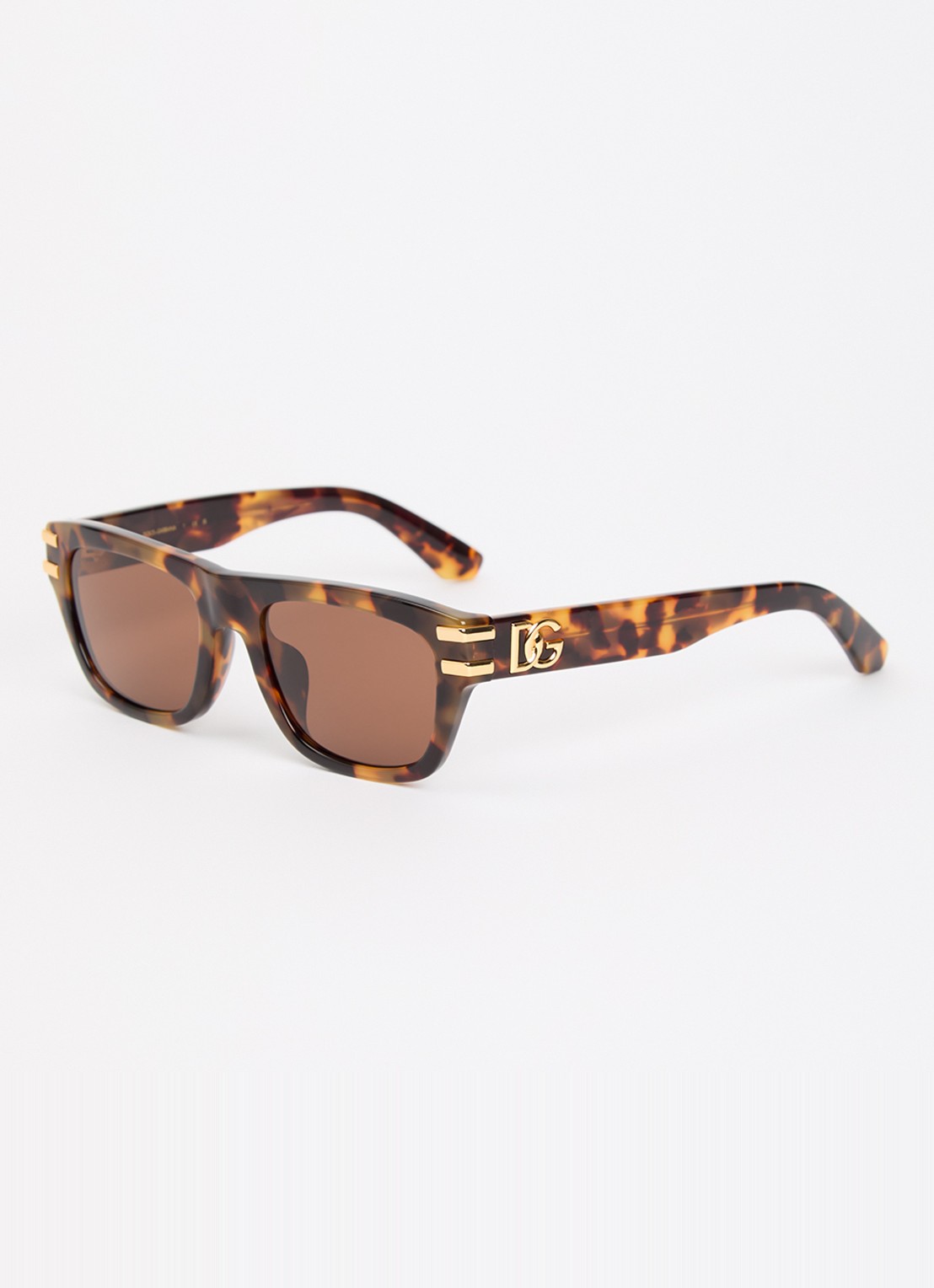 Dolce & Gabbana Wayfarer zonnebril DX4015 - voorkant 4 bruin