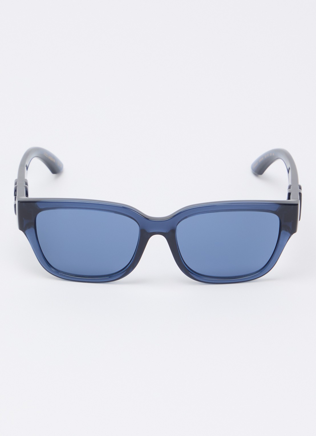 Dolce & Gabbana Wayfarer zonnebril RB3925 - detail 2 donkerblauw