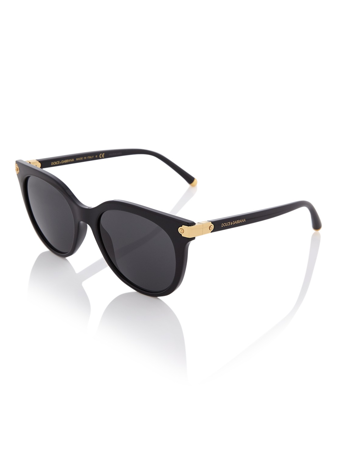 Dolce & Gabbana Zonnebril DG6117 - voorkant 3 zwart