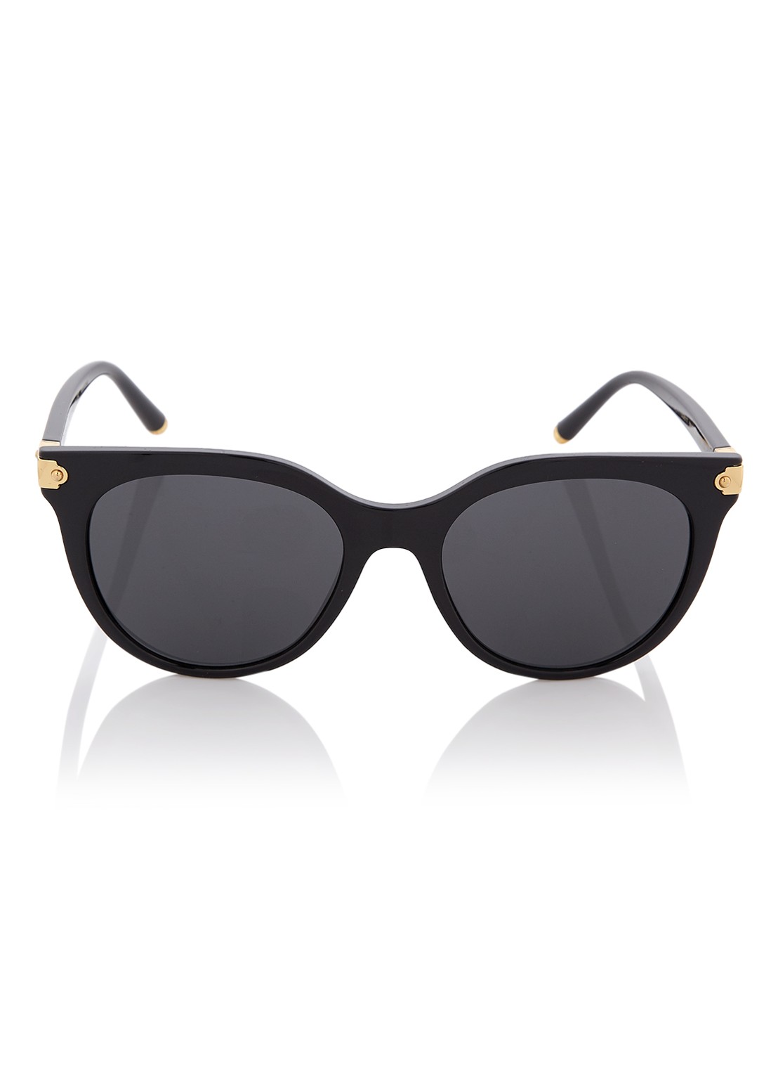 Dolce & Gabbana Zonnebril DG6117 - voorkant 4 zwart