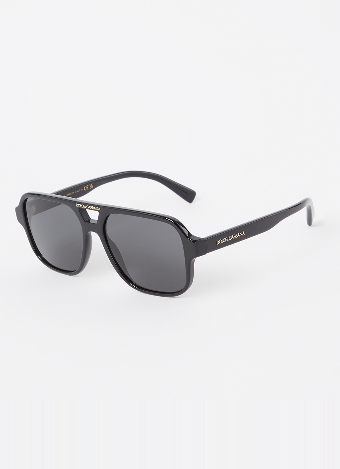 Dolce & Gabbana Zonnebril DX4003 - voorkant 4 zwart