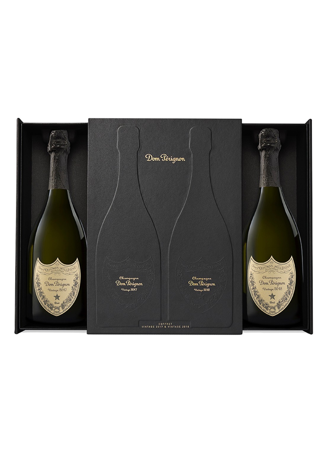 Dom Pérignon Duo Vintage 2017 + 2018 champagne 2 x 75 cl - achterkant 3 undefined