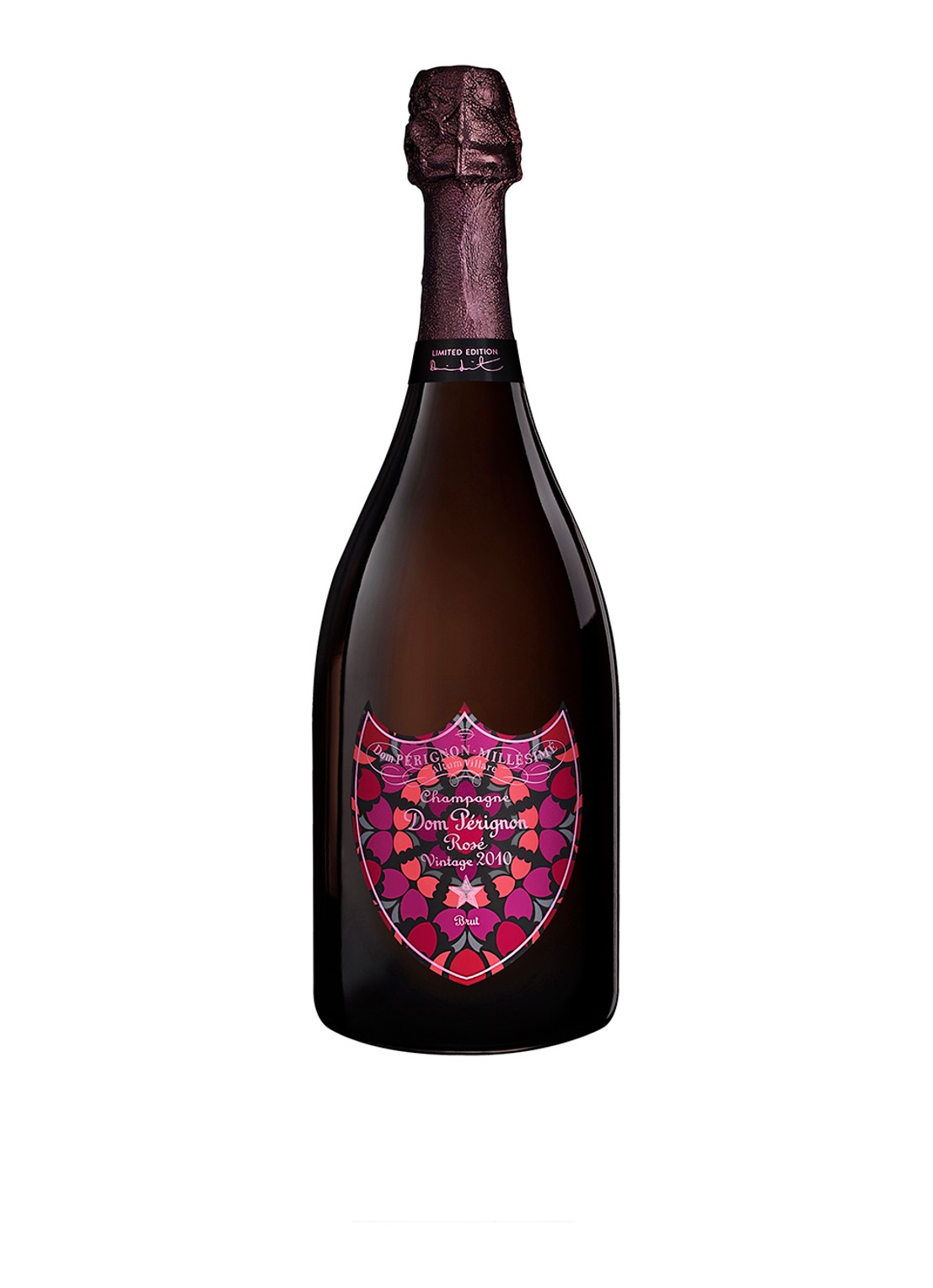 Dom Pérignon GB x Damien Hirst Vintage Rose 2010 champagne 75 cl - detail undefined
