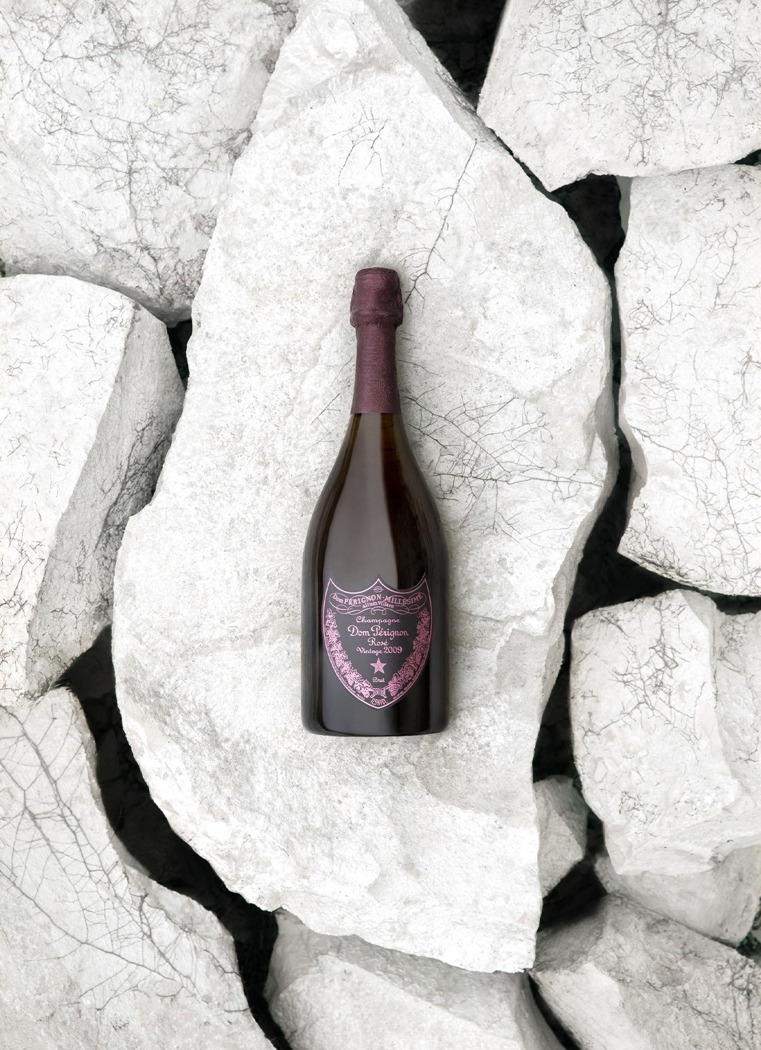 Dom Pérignon Rosé Vintage 2009 champagne 750 ml - voorkant 2 undefined