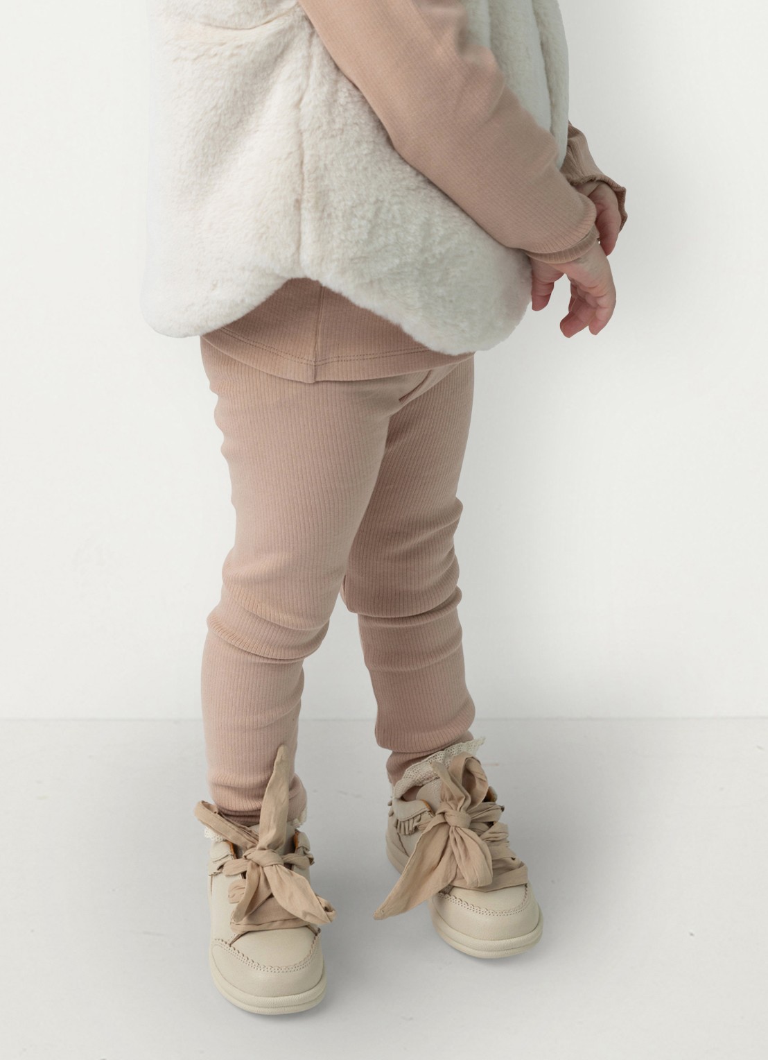 Donsje Amsterdam Affy Leggings - voorkant 5 zalmroze