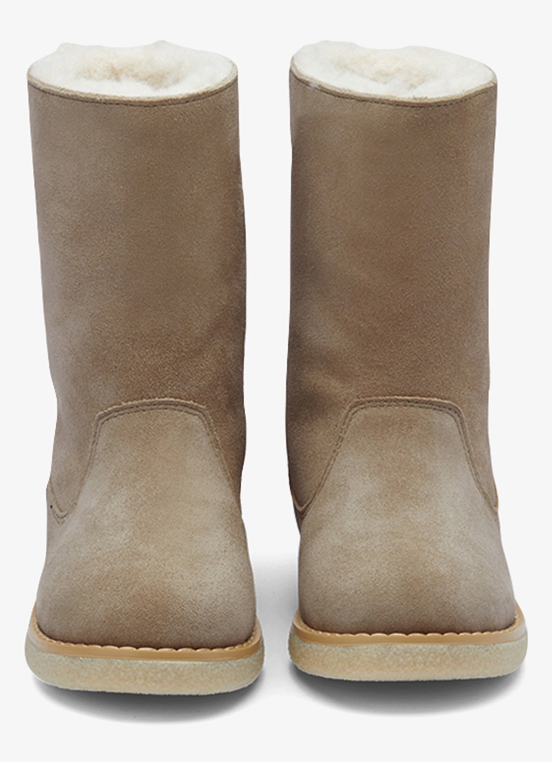 Donsje Amsterdam Aniq chelsea boot - detail 3 taupe