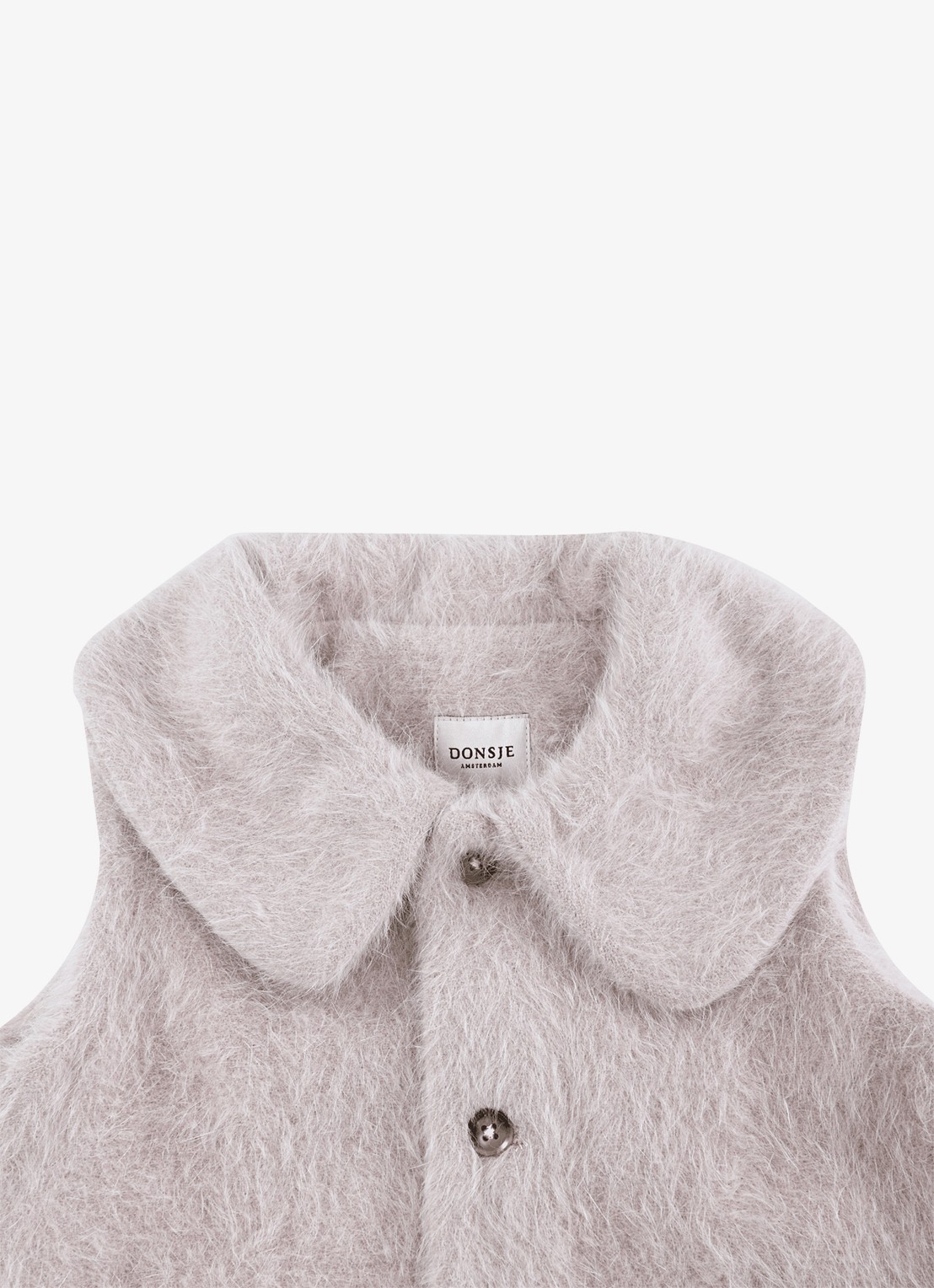 Donsje Amsterdam Anja gilet  - detail roze