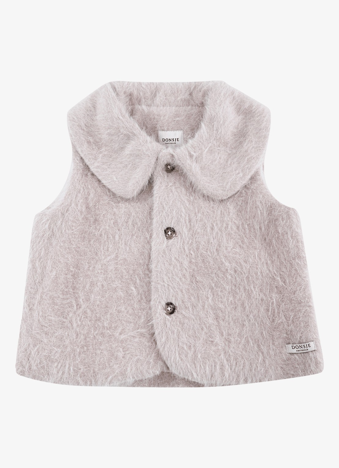 Donsje Amsterdam Anja gilet  - voorkant 4 roze