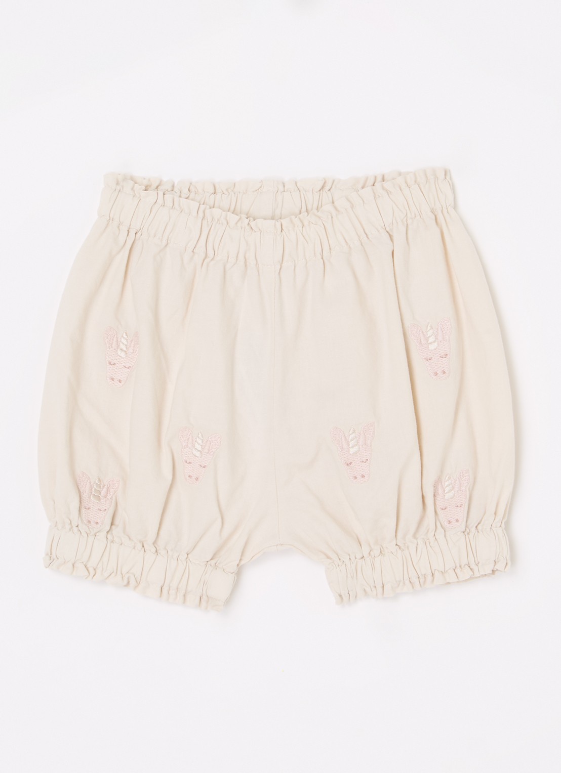 Donsje Amsterdam Carson bloomer van  katoen - voorkant beige