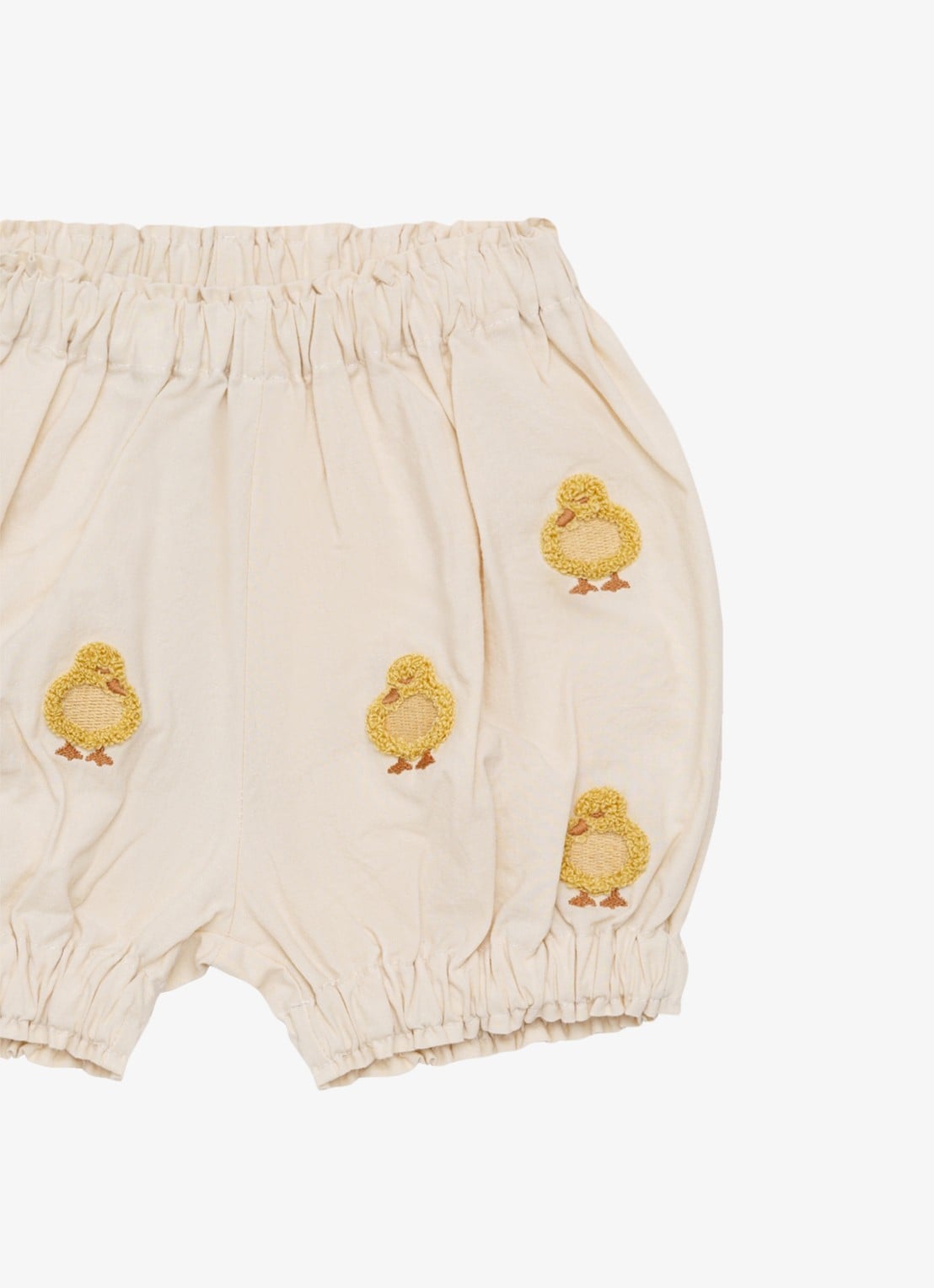 Donsje Amsterdam Carson Ducklings bloomer van katoen  - detail 4 beige