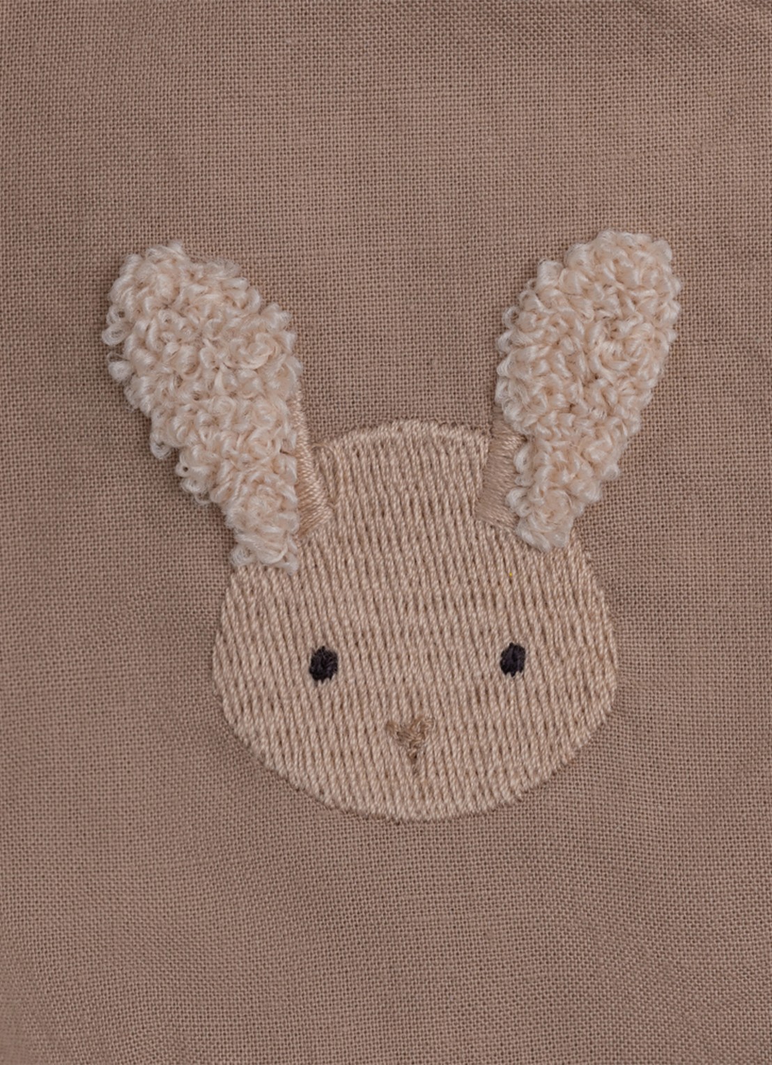 Donsje Amsterdam Carson Fluffy Bunnies bloomer van katoen  - detail 4 beige