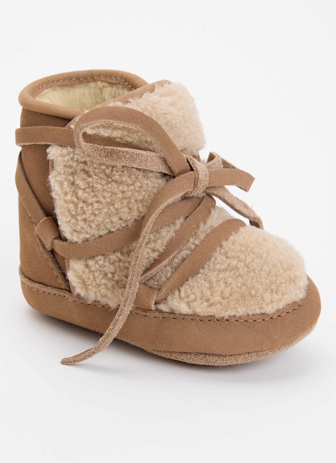 Donsje Amsterdam Cassi Booties - voorkant 2 cognac