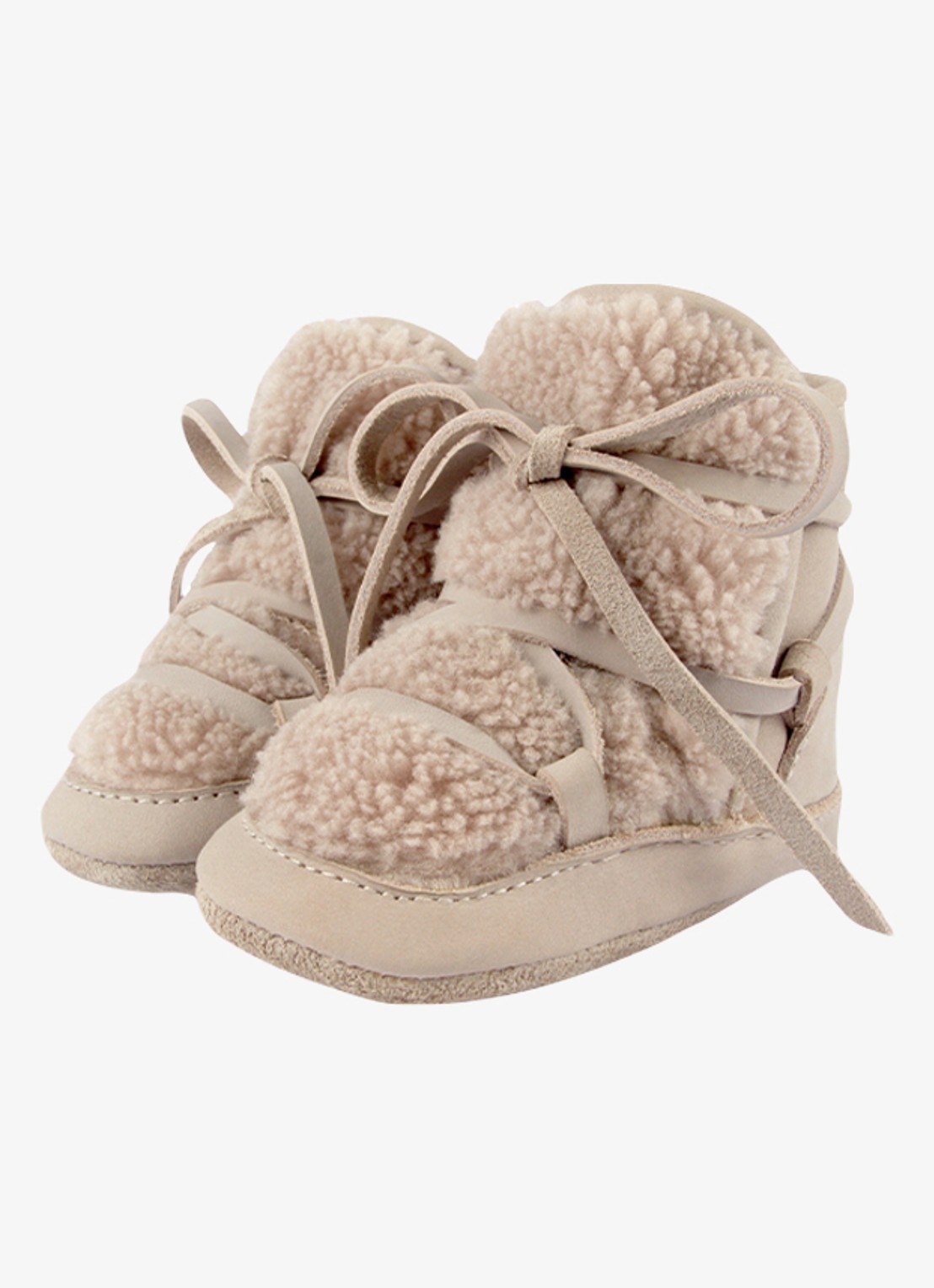 Donsje Amsterdam Cassi Booties - voorkant 6 taupe