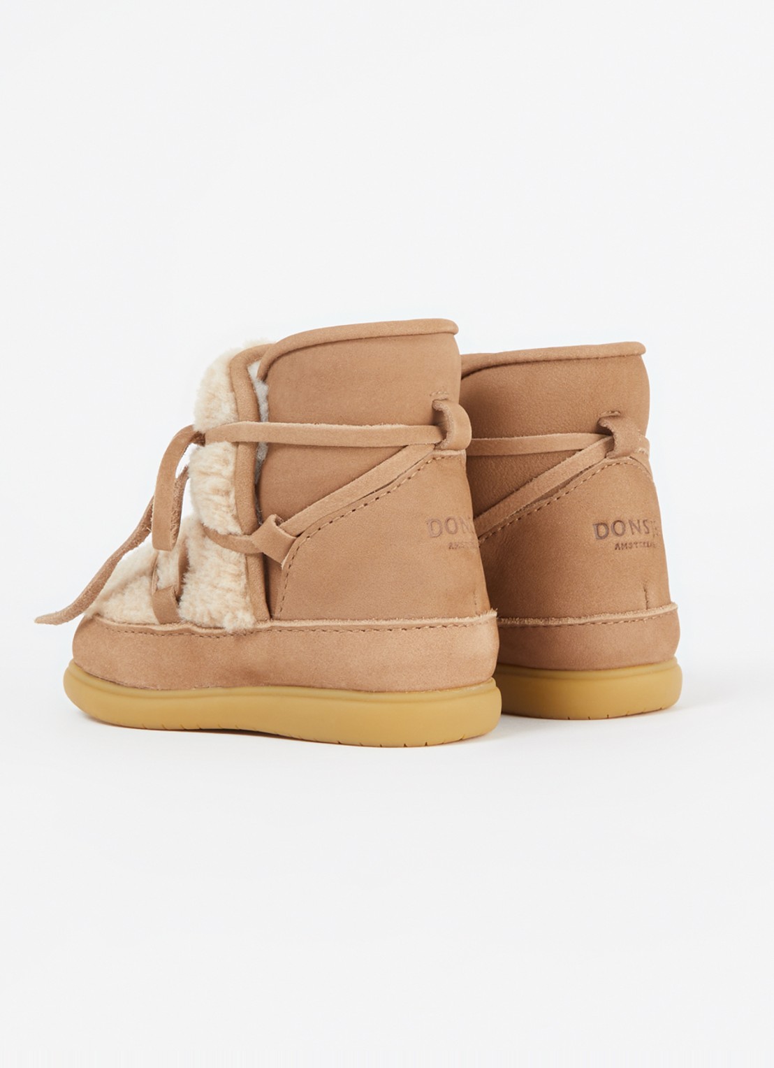 Donsje Amsterdam Ceesa Shoes - achterkant lichtbruin