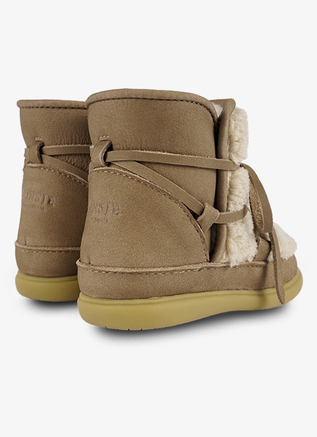 Donsje Amsterdam Ceesa Shoes - achterkant 2 lichtbruin