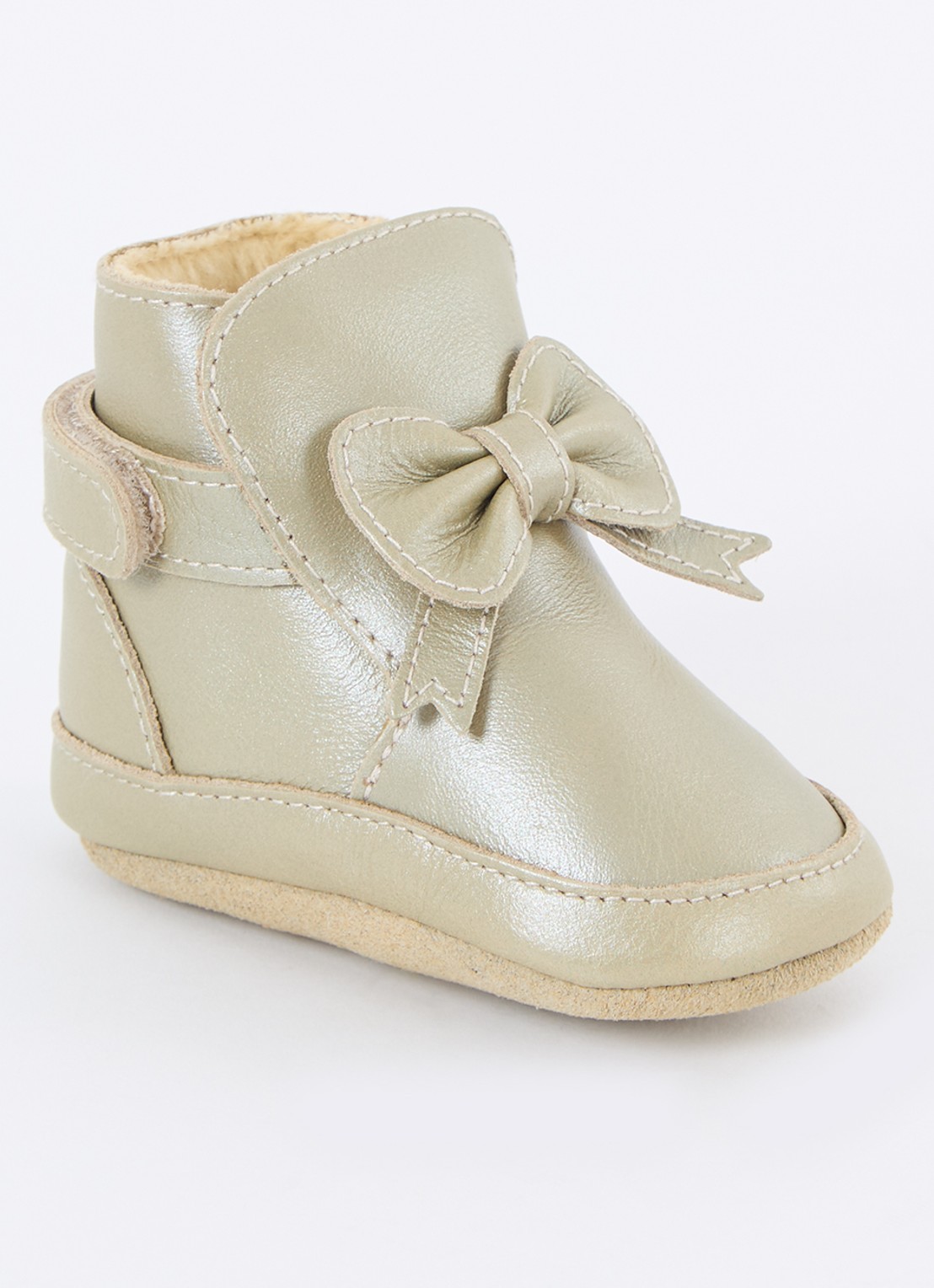 Donsje Amsterdam Cubow Booties - voorkant 3 khaki