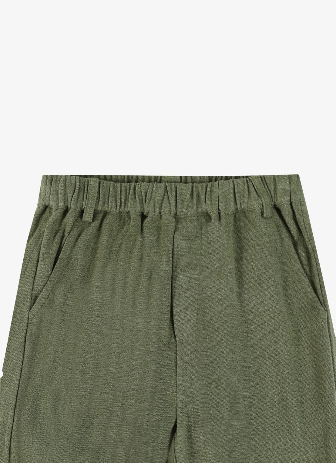 Donsje Amsterdam Dado pantalon met steekzakken - detail 4 groen
