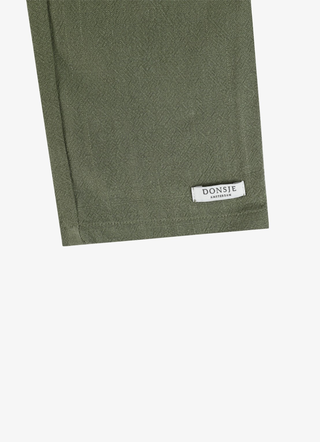 Donsje Amsterdam Dado pantalon met steekzakken - detail 6 groen