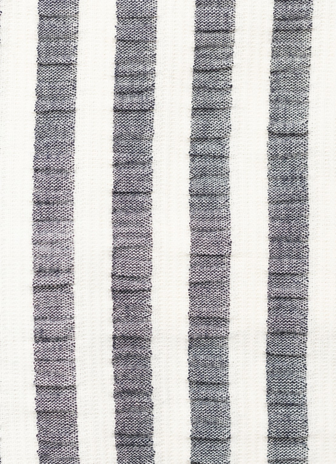Donsje Amsterdam Dann tuinbroek met streepprint - detail 2 donkerblauw