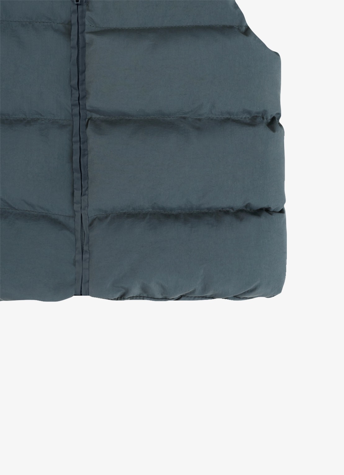 Donsje Amsterdam Dimri bodywarmer met logo - detail 3 donkerblauw