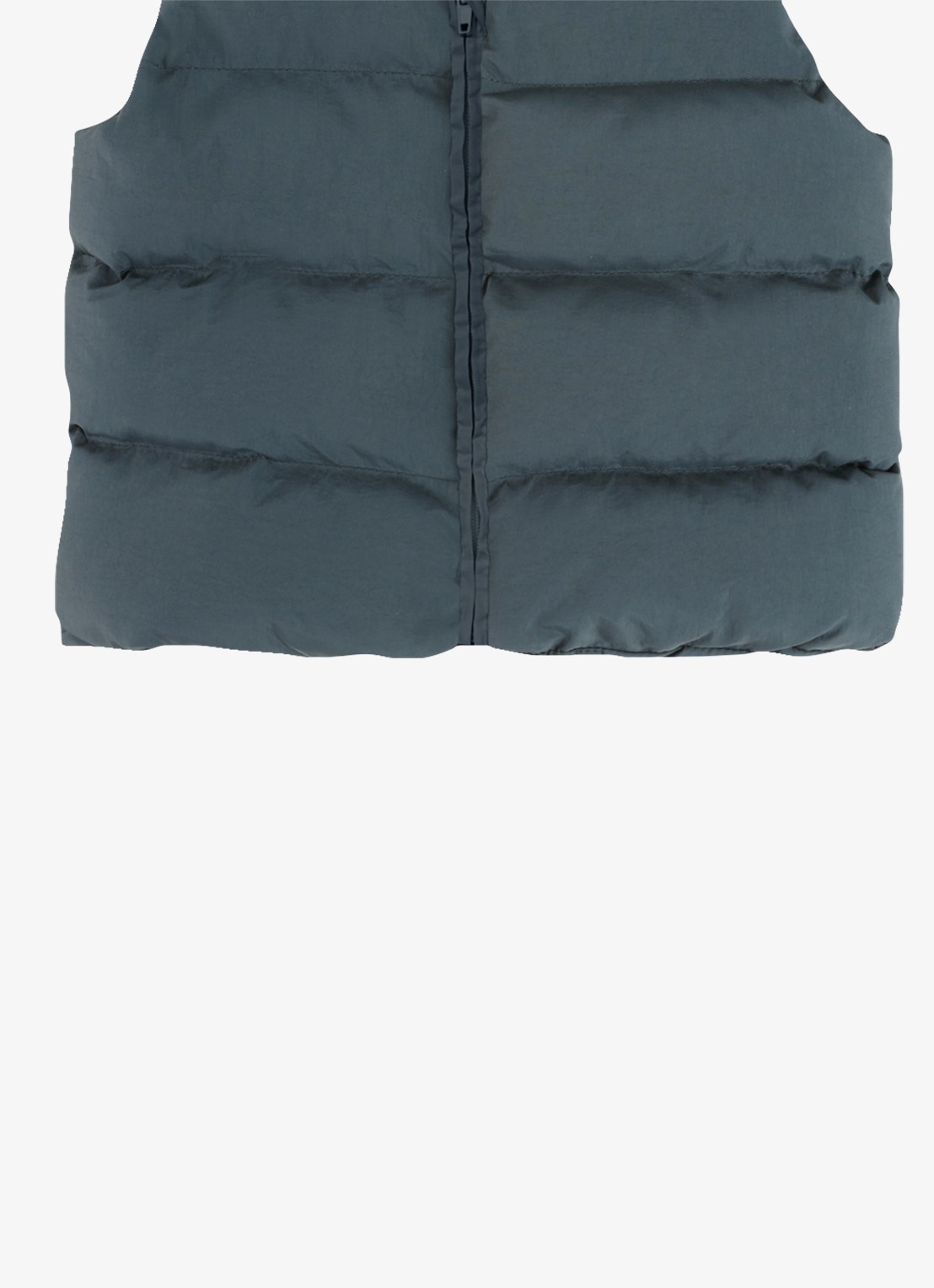 Donsje Amsterdam Dimri bodywarmer met logo - detail 4 donkerblauw