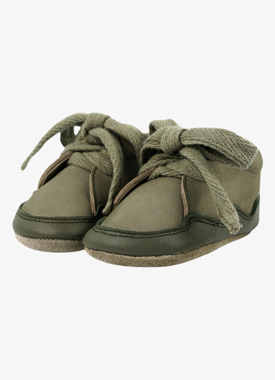 Donsje Amsterdam Duuk sneaker van leer - voorkant 4 beige
