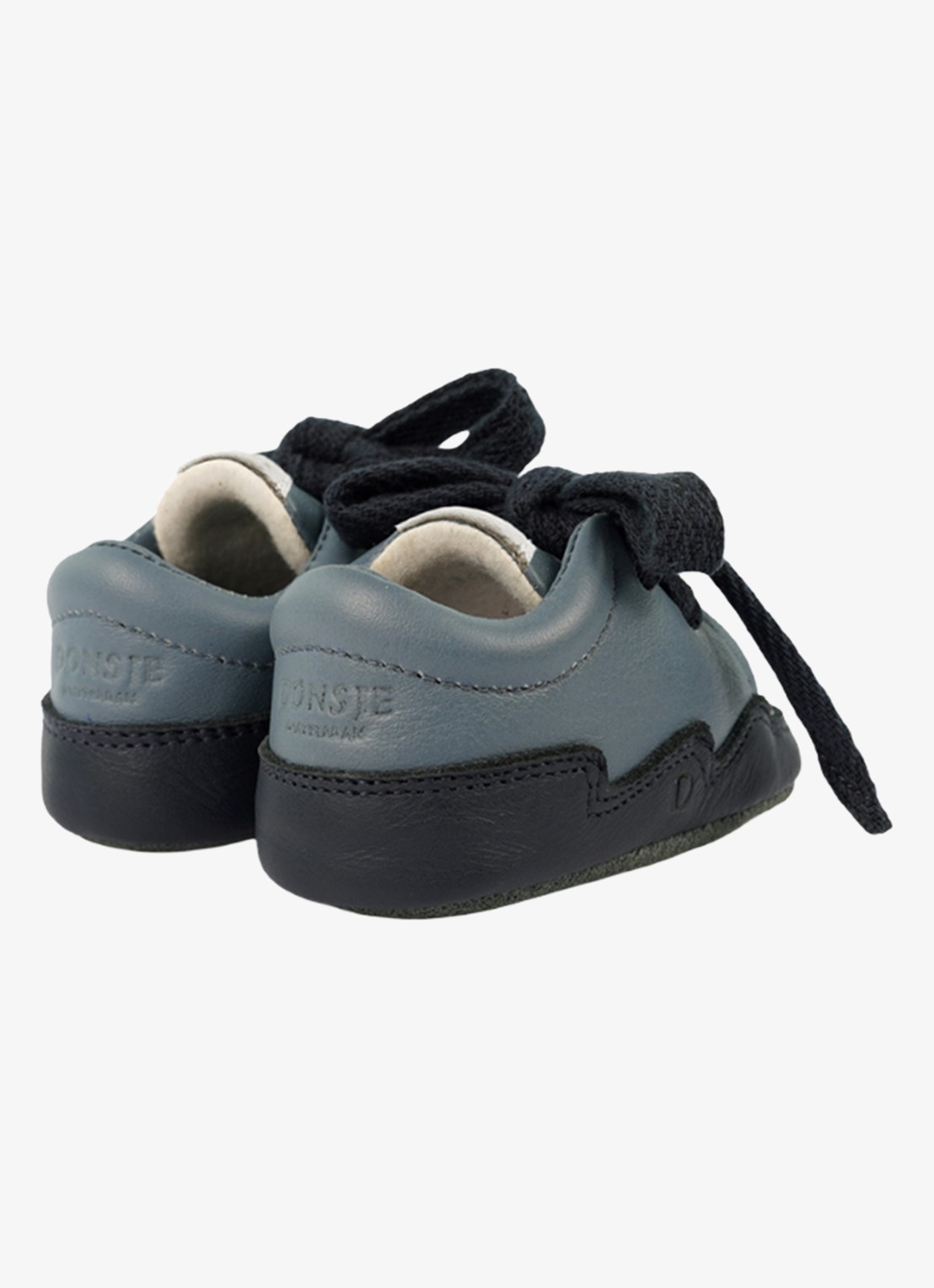 Donsje Amsterdam Duuk sneaker van leer - detail 4 blauw