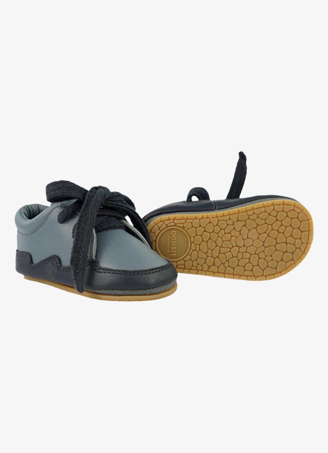 Donsje Amsterdam Duuk sneaker van leer - detail 5 blauw