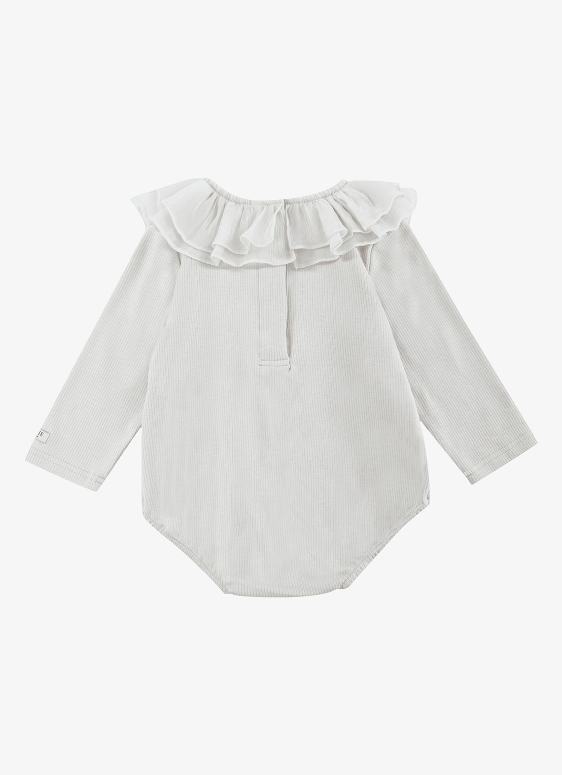 Donsje Amsterdam Fabien romper met volant - achterkant beige